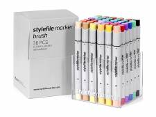 Stylefile Marker Brush Main A 36pcs set