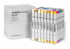 Stylefile Marker Brush Extended 48 pcs set