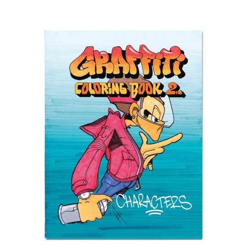 Graffiti Coloring Book 2 - Characters