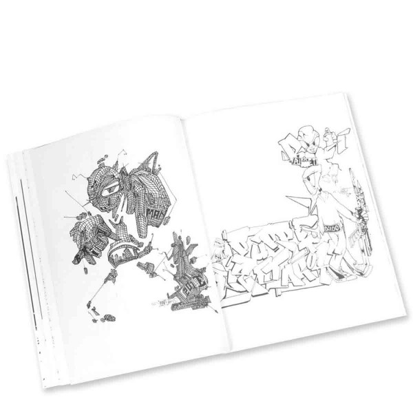 Graffiti Coloring Book 2 - Characters
