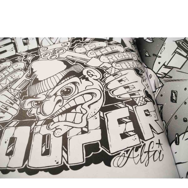 Graffiti Coloring Book 3 - Styles