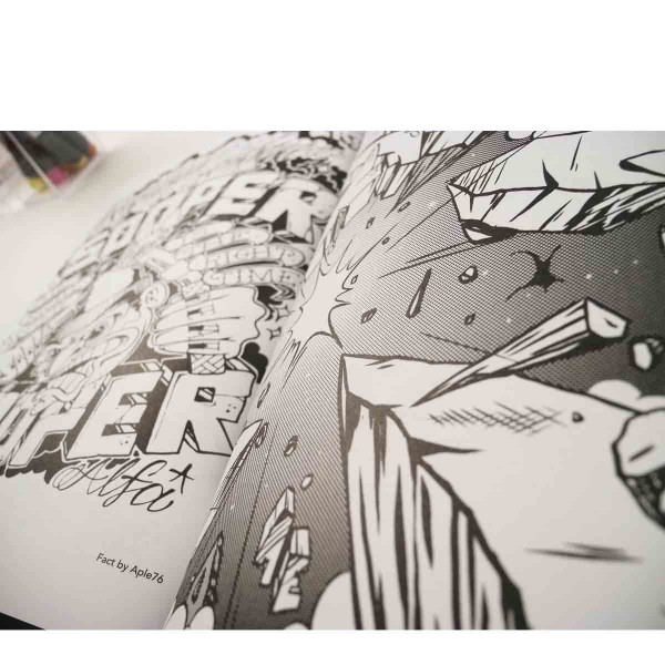 Graffiti Coloring Book 3 - Styles