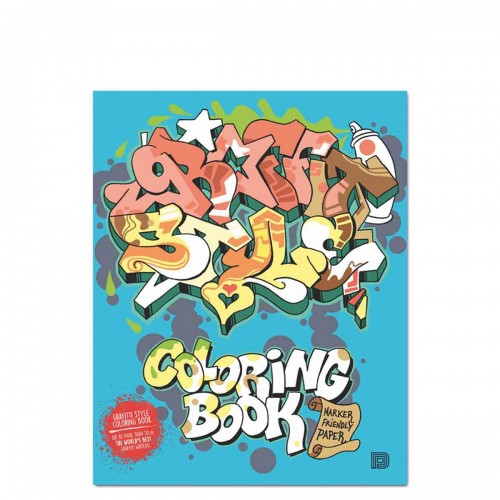 Graffiti Style Coloring Book