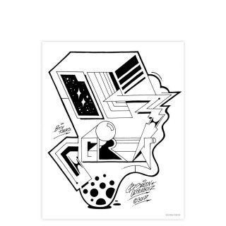 Graffiti Style Coloring Book