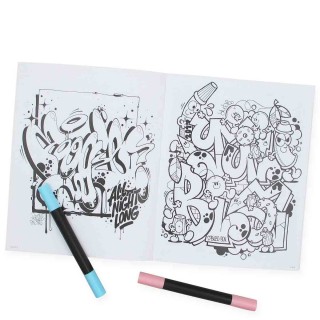 Graffiti Style Coloring Book