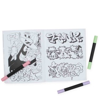 Graffiti Style Coloring Book