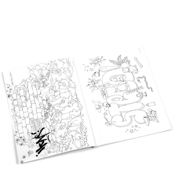 Graffiti Coloring Book