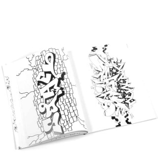 Graffiti Coloring Book
