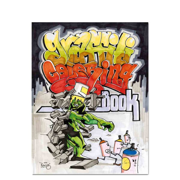 Graffiti Coloring Book