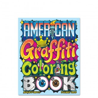 American Graffiti Coloring Book