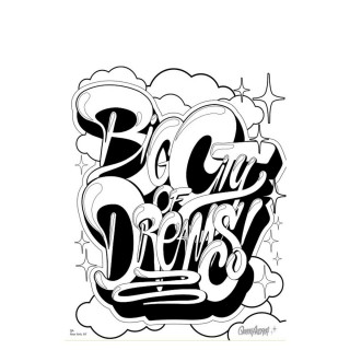 American Graffiti Coloring Book