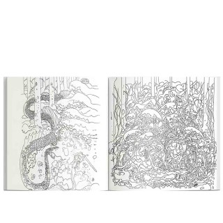 Fantasy Forest Coloring Book