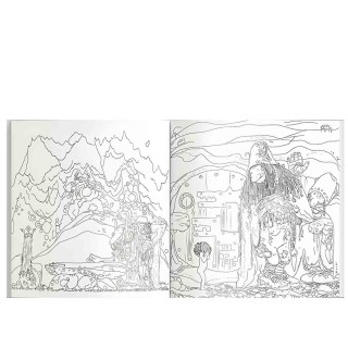 Fantasy Forest Coloring Book