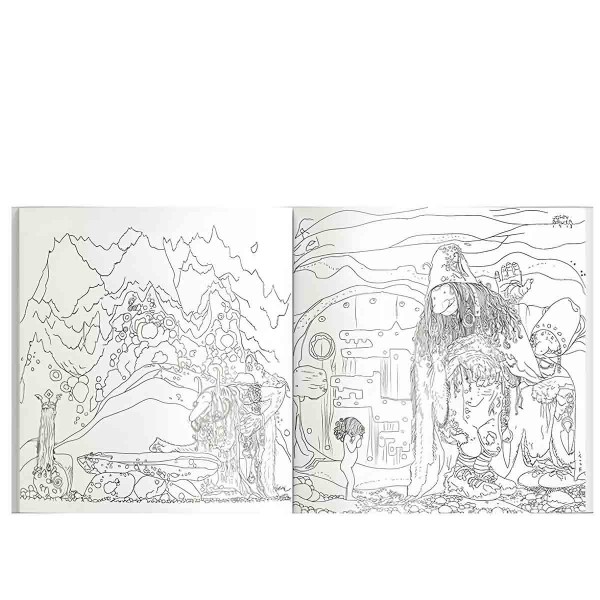 Fantasy Forest Coloring Book