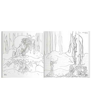 Fantasy Forest Coloring Book