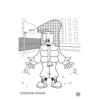 Hip Hop Coloring Book: East Coast Edition