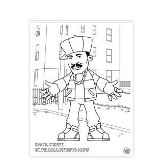 Hip Hop Coloring Book