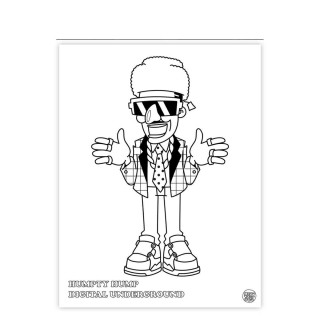 Hip Hop Coloring Book