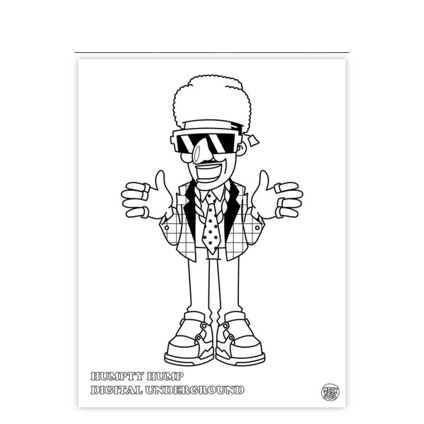 Hip Hop Coloring Book