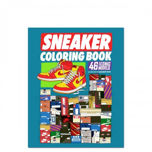 Sneaker Coloring Book