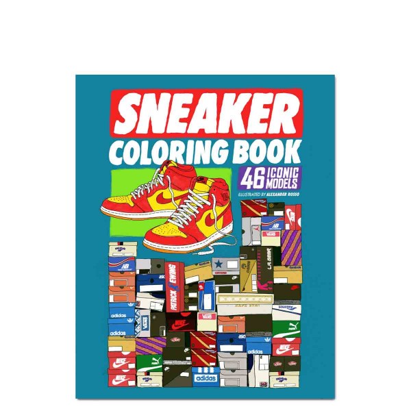 Sneaker Coloring Book