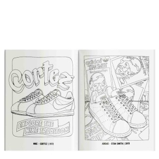 Sneaker Coloring Book