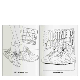 Sneaker Coloring Book