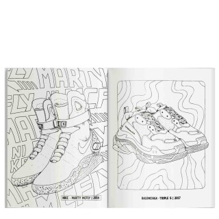 Sneaker Coloring Book