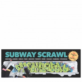 Subway Scrawl Coloring Book