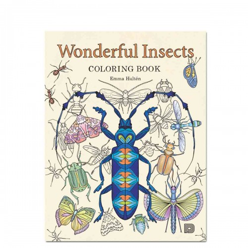 Wonderful Insects Coloring Book