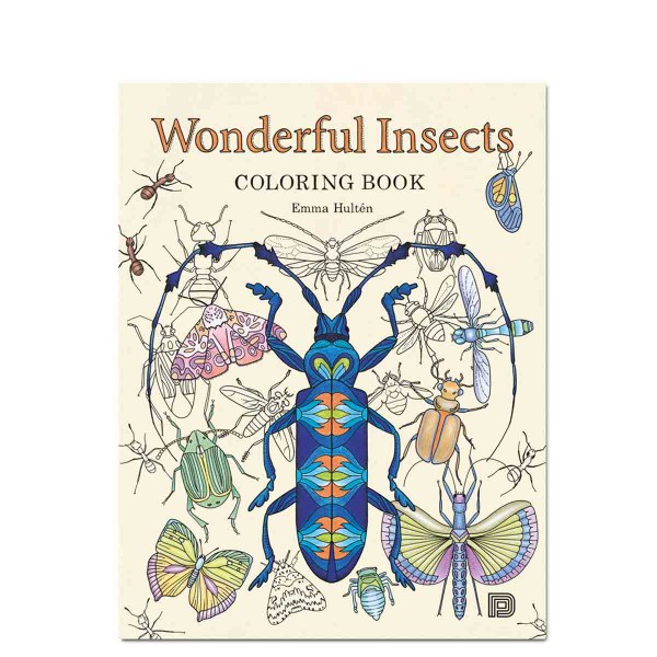 Wonderful Insects Coloring Book