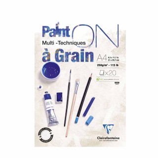 Clairefontaine PaintON Grain Pad A4