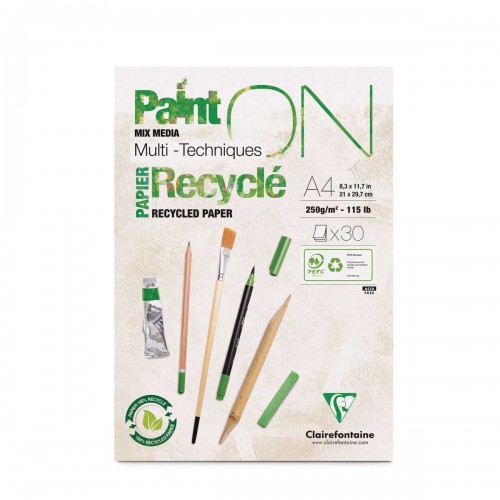 Clairefontaine PaintON Recycled Pad A4
