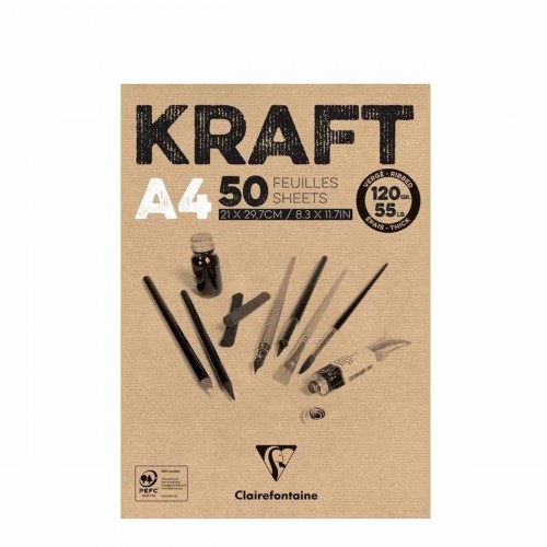 Kraft Pad A4