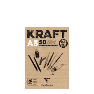 Kraft Pad A5