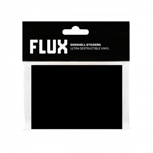 FLUX Eggshell Stickers Black