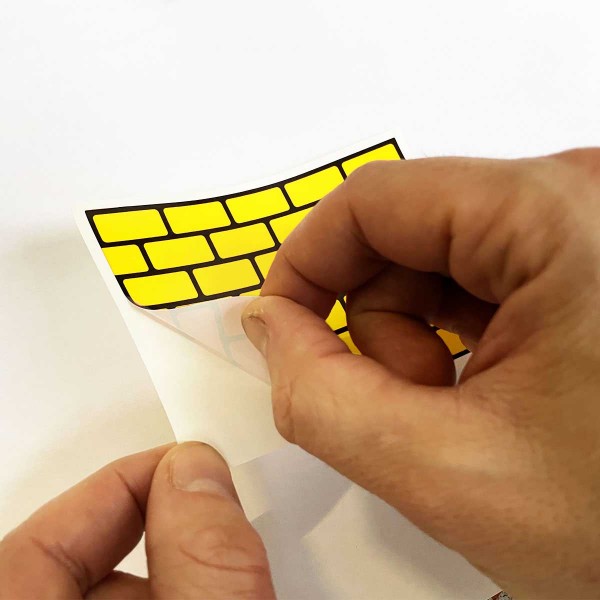 Flux Bricks Yellow Stickers