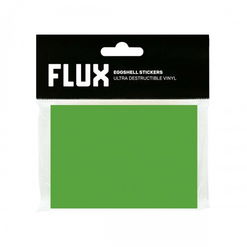 FLUX Eggshell Stickers Green