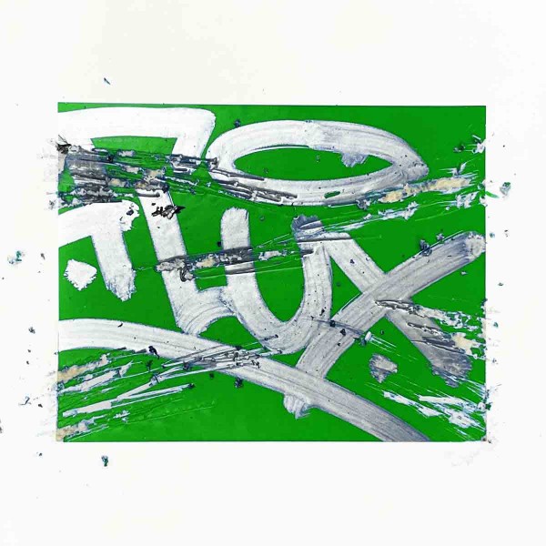 Flux Green Stickers