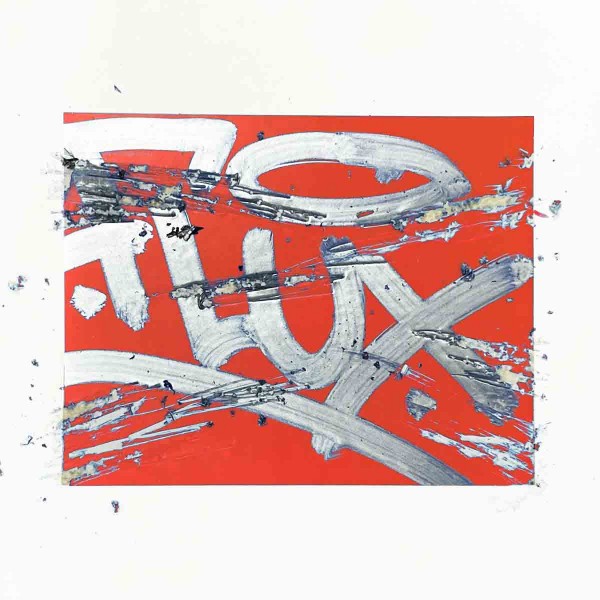 Flux Red Stickers