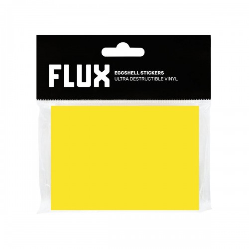 FLUX Eggshell Stickers Yellow