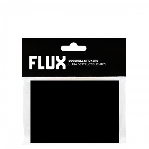 Flux Black Stickers