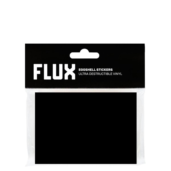 Flux Black Stickers