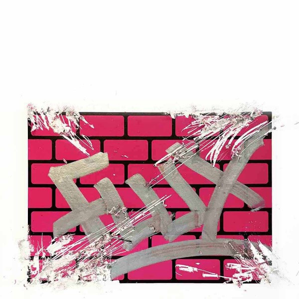 Flux Bricks Magenta Stickers