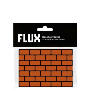 Flux Bricks Orange Stickers