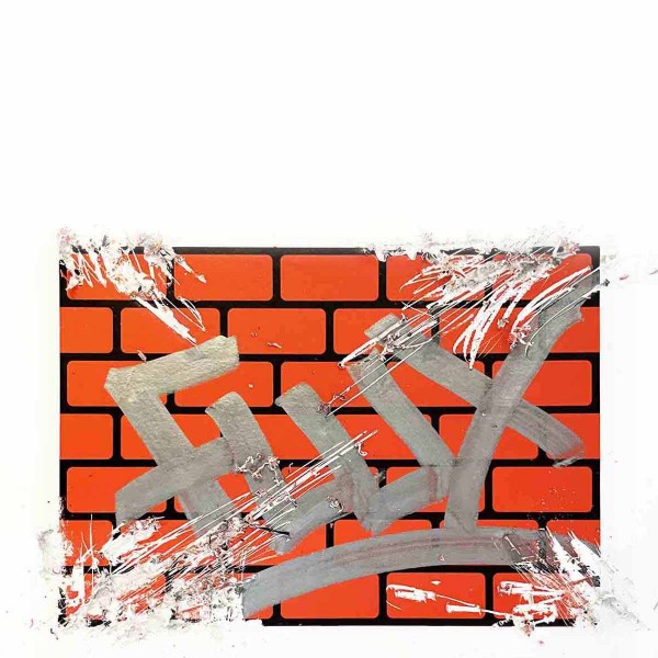 Flux Bricks Orange Stickers