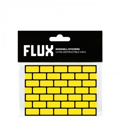 Flux Bricks Yellow Stickers