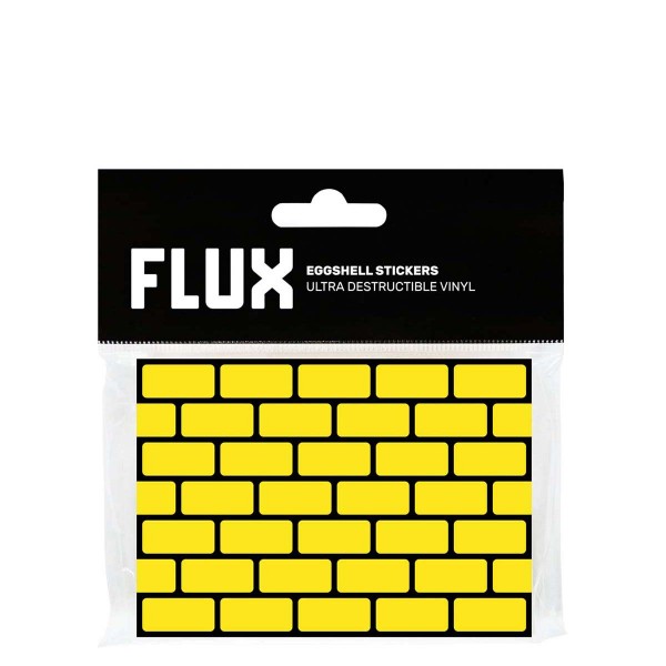 Flux Bricks Yellow Stickers