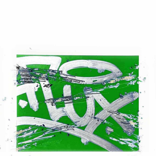 Flux Green Stickers