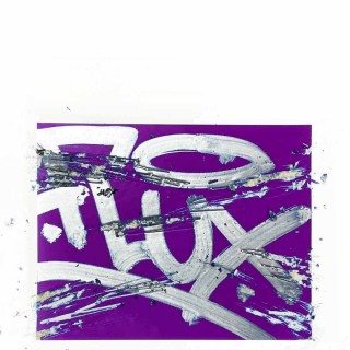 Flux Purple Stickers